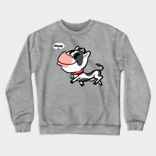 Moo Cow Crewneck Sweatshirt